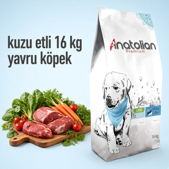 Kuzulu Yavru Medium & Maxi Köpek Maması 16 kg