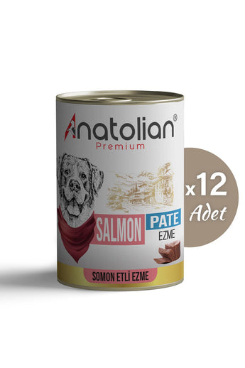 Somonlu Ezme Yetişkin Köpek konservesi 400 gr x 12 Adet