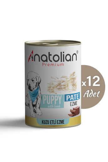 Kuzulu Ezme yavru köpek konservesi 400 gr x 12 Adet