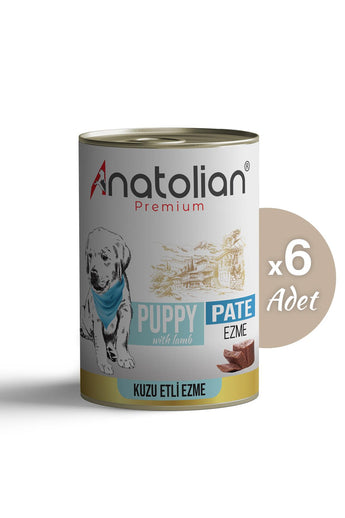 Kuzulu Ezme yavru köpek konservesi 400 gr x 6 Adet