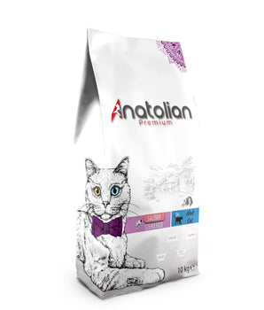 Anatolian Premium somonlu kısırlaştırılmış kedi maması paketi