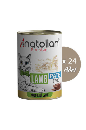 Kuzulu Yetişkin Ezme Kedi konservesi 400 gr x 24 Adet