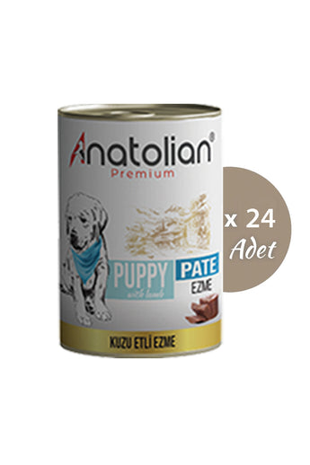 Kuzulu Ezme yavru köpek konservesi 400 gr x 24 Adet