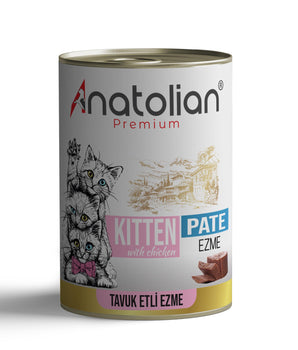 Anatolian Premium tavuklu ezme yavru kedi konservesi 400 gr