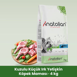Kuzulu Küçük Irk Yetişkin Köpek Maması 4 kg