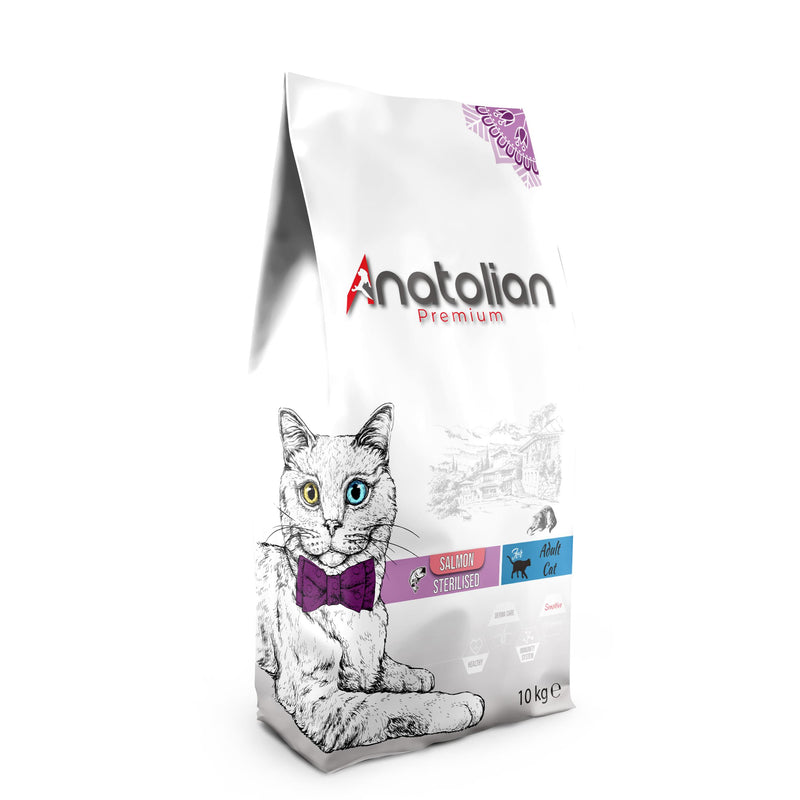 Somonlu Kısırlaştırılmış Kedi Maması 10 kg