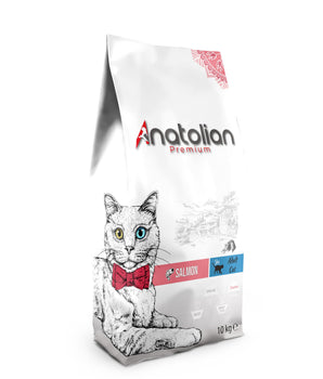 Anatolian Premium somonlu yetişkin kedi maması paketi